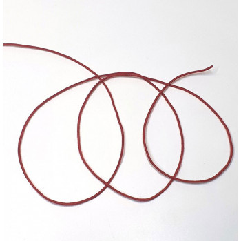 Gummischnur 1,1 mm rot