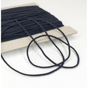 Gummischnur 1,1 mm schwarz