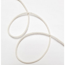Gummischnur 1,1 mm ecru