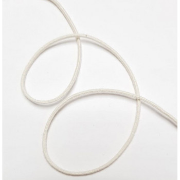 Gummischnur 1,1 mm ecru