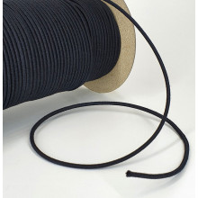 Gummikordel 3 mm schwarz