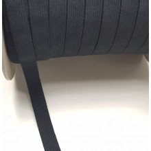 Einziehgummi 13 mm schwarz