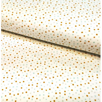 Flanell Confetti blue multi