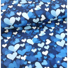 Sommersweat Blue Hearts