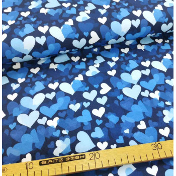 Sommersweat Blue Hearts