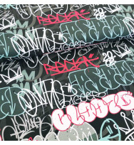 Reststück 48 cm Jersey Bubble Style