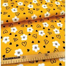 Jersey Flowers and Hearts