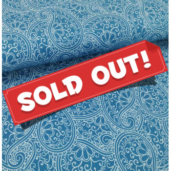 Jersey Blue Paisley