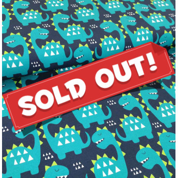 Reststück 12 cm Jersey Dinoworld