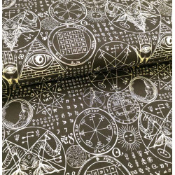 Reststück 30 cm Sommersweat Illuminati