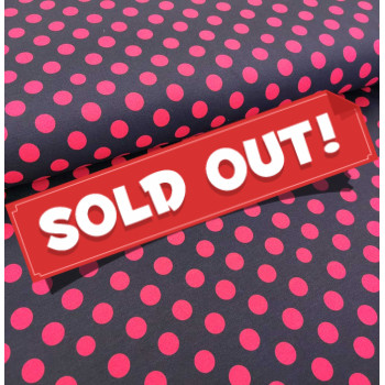 Jersey Polka Dots pink
