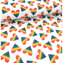 Jersey Regenbogenherzen Twist