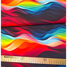 Jersey Wavy Stripes