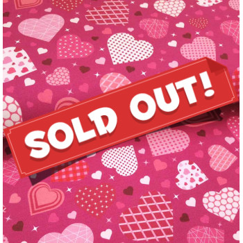 Sommersweat Patchwork Hearts