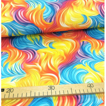 Sommersweat Rainbow Flames