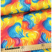 Jersey Rainbow Flames
