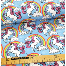 Sommersweat Regenbogeneinhorn