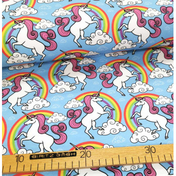 Sommersweat Regenbogeneinhorn