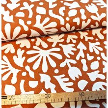 Sommersweat Floral Shape ochre