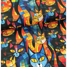 Sommersweat Mosaic Cats