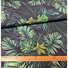 Sommersweat Palm Leaves green