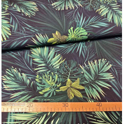 Sommersweat Palm Leaves green