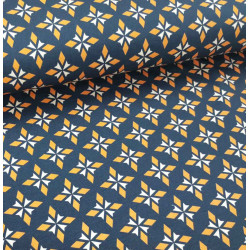 Reststück 40 cm Sommersweat Vierzack