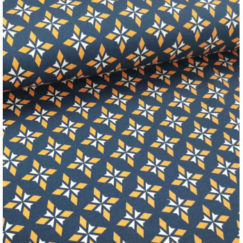 Reststück 40 cm Sommersweat Vierzack