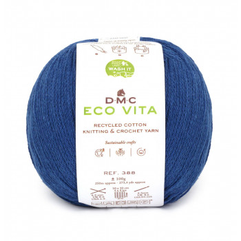 Eco Vita Strick- und Häkelgarn - 107 königsblau