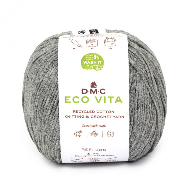 DMC Eco Vita Raffia Garn – 100% Holzfasern Zum Stricken Und Häkeln, 50g / 100m, Oeko-Tex Zertifiziert
