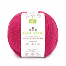 Eco Vita Strick- und Häkelgarn - 155 fuchsia