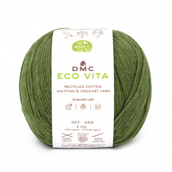 Eco Vita Strick- und Häkelgarn - 18 moosgrün