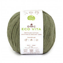 Eco Vita Strick- und Häkelgarn - 198 olivgrün
