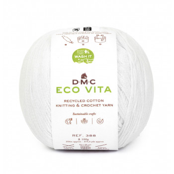 Eco Vita Strick- und Häkelgarn - 1 weiß 