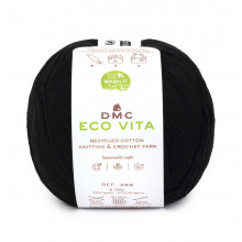 Eco Vita Strick- und Häkelgarn - 2 schwarz