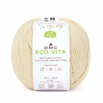 Eco Vita Strick- und Häkelgarn - 3 natur