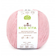 Eco Vita Strick- und Häkelgarn - 4 hellrosa