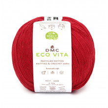 Eco Vita Strick- und Häkelgarn - 555 rot