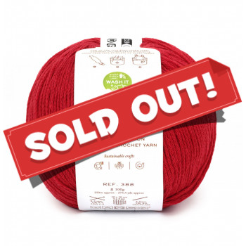 Eco Vita Strick- und Häkelgarn - 555 rot