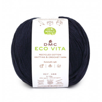 Eco Vita Strick- und Häkelgarn - 7 navy