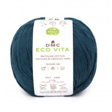 Eco Vita Strick- und Häkelgarn - 8 rauchblau