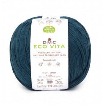 Eco Vita Strick- und Häkelgarn - 8 rauchblau