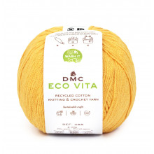 Eco Vita Strick- und Häkelgarn - 9 gelb