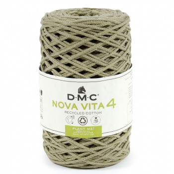 Nova Vita 4 Recyclinggarn - 08 hellkhaki