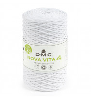 Nova Vita 4 Recyclinggarn - 100 weiß
