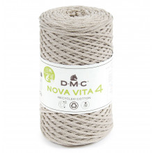Nova Vita 4 Recyclinggarn - 131 steingrau