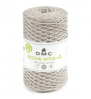 Nova Vita 4 Recyclinggarn - 131 steingrau