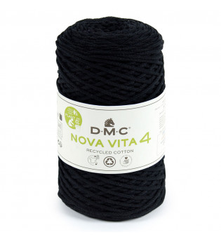 Nova Vita 4 Recyclinggarn - 72 schwarz