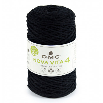 Nova Vita 4 Recyclinggarn - 72 schwarz