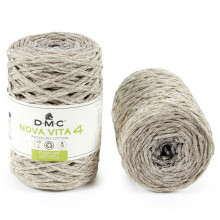 Nova Vita 4 Recyclinggarn - multicolor 311 braun/beige
